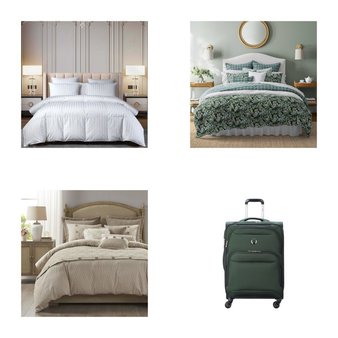 6 Pallets – 422 Pcs – Curtains & Window Coverings, Bedding Sets, Decor, Sheets, Pillowcases & Bed Skirts – Like New or New Customer Returns – JC Penney