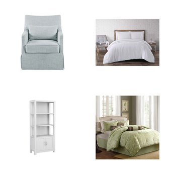 6 Pallets – 866 Pcs – Curtains & Window Coverings, Decor, Kitchen & Dining, Bath – Like New or New Customer Returns – JC Penney